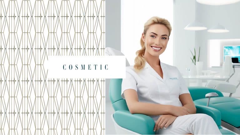 The Cosmetic division identity with its pattern and imagery
