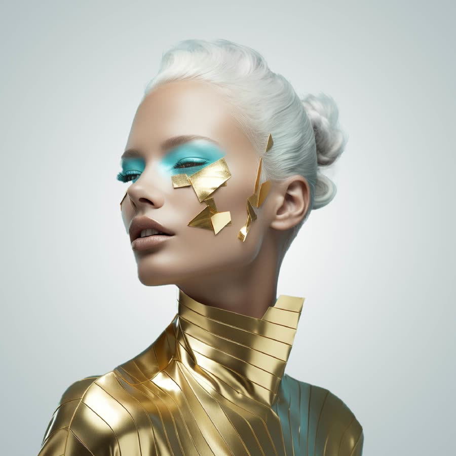 AI moodboard image for the Cosmetic division